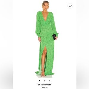 Revolve AFRM Shiloh long sleeve summer dress, size small